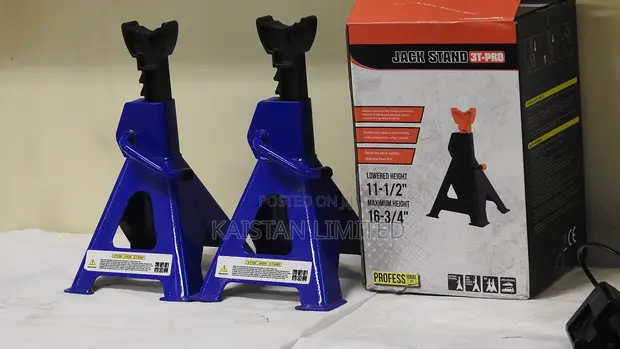 3-Ton Capacity Car Jack Stands (Set of 2) - 1