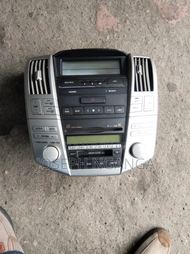 Toyota Harrier 240 AC Control Face - 1