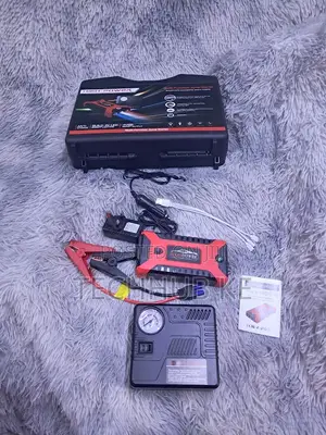 Portable Car Jump Starter with Air Pump
