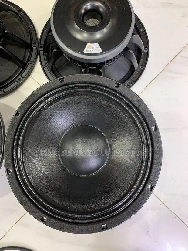 Dexo 12" Speaker - Mpya Kabisa - 1