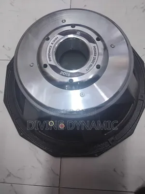 PD 18" Silver Naked Speaker