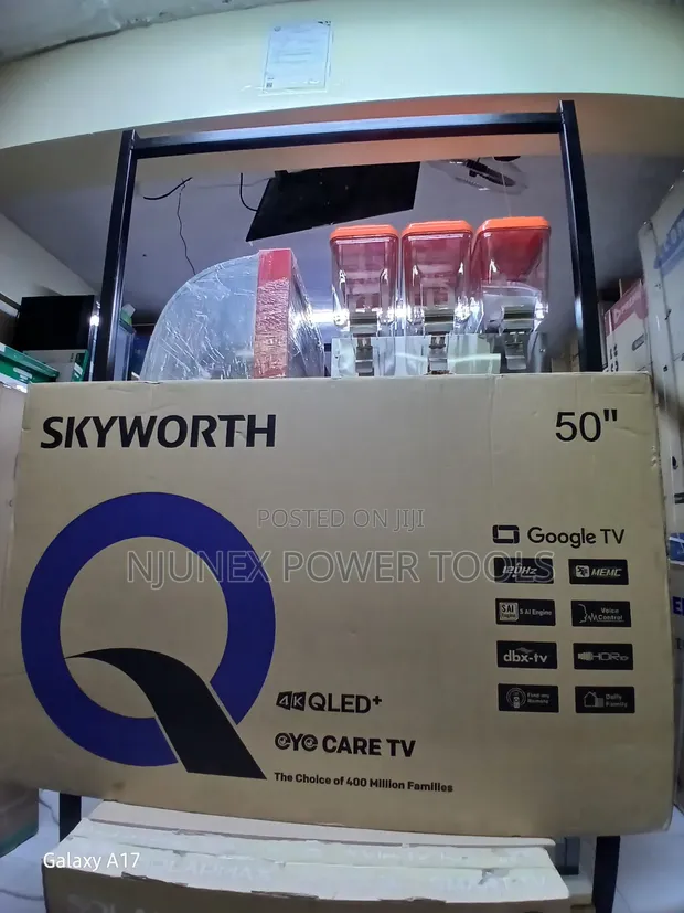 Skyworth 50-Inch QLED Eye Care Google TV - 1