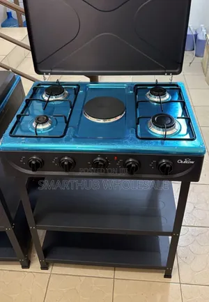 Olelon Cooker ya Kusimama 4+1 na Rafu