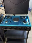 Olelon Cooker ya Kusimama 4+1 na Rafu - 2