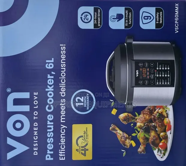 Von 6 Litre Pressure Cooker - 1