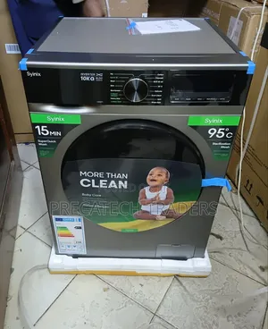 Syinix 10KG Inverter Washing Machine - Brand New