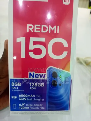 Xiaomi Redmi 15C 4G 128GB Mpya Dhahabu