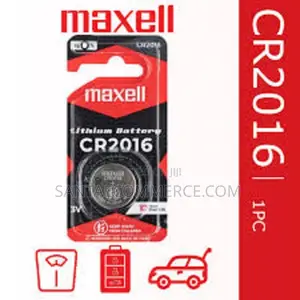 CR2016 3V Lithium Coin Cell Battery - 1pc