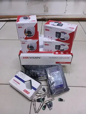 Mfumo wa CCTV wa Hikvision Smart Hybrid 4CH - Mwonekano wa Usiku