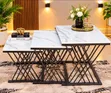 Modern Marble Nesting Coffee Tables - 2