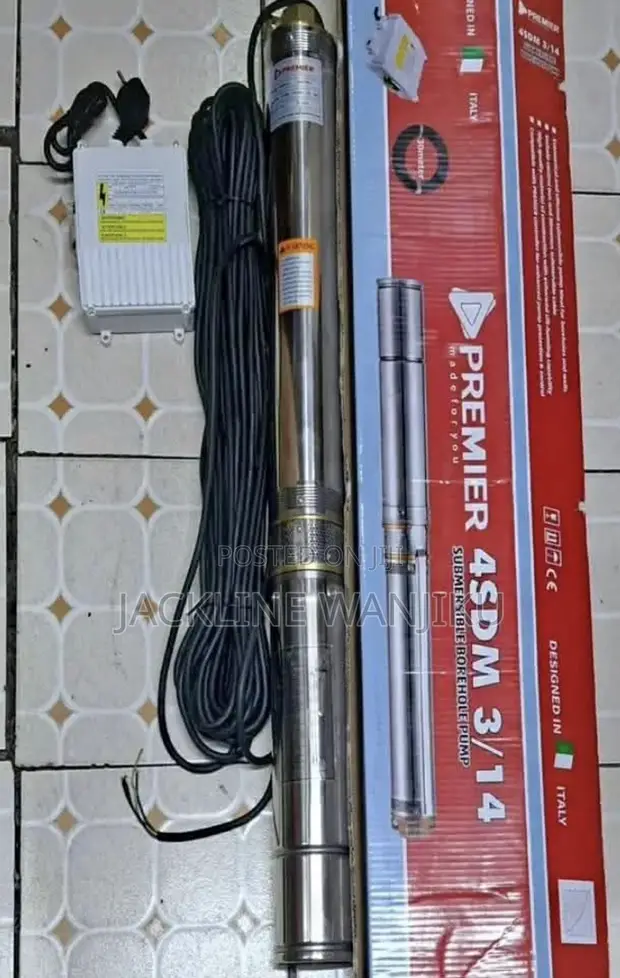 Acme Electric Premier 1HP Submersible Deep Well Water Pump - 1