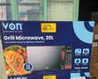 Von Mpya 20L Grill Microwave (VAMG-20DGB) - 2