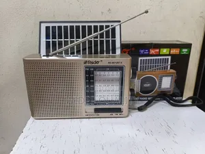 Redio Portable ya Solar 8-Band na USB/TF