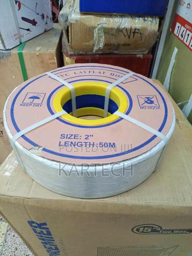 2" 50m Flexible PVC Layflat Pipe ya Umwagiliaji - 1