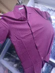 Adot Shati ya Casual - Plum, Wanaume, Saizi M-XXL - 2