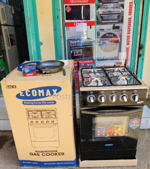 Ecomax 50x55 Jiko la Kusimama la Gesi Kamili