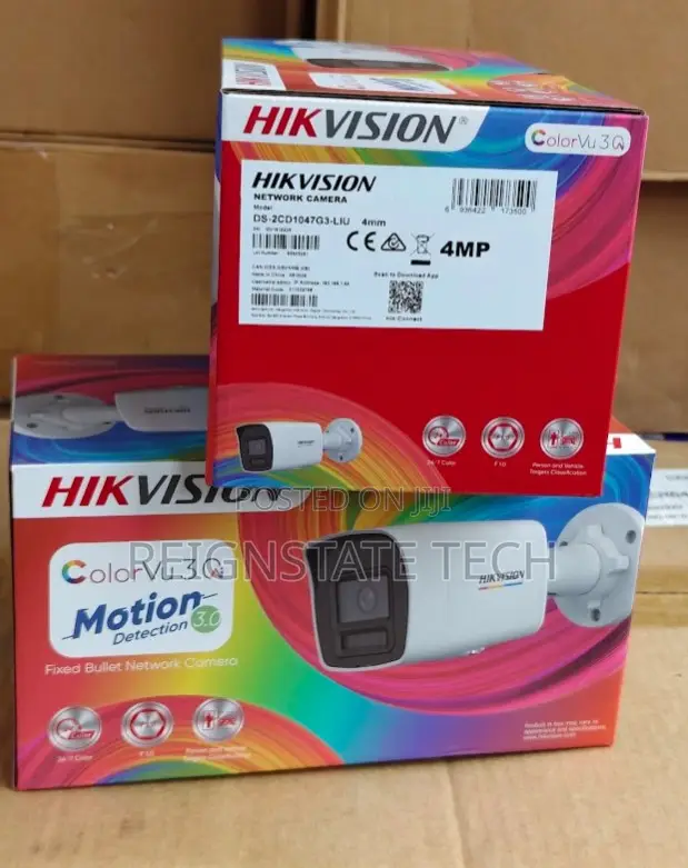 Hikvision 4MP ColorVu IP Bullet Camera - 1