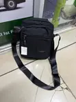 Men's Side/Shoulder Bag with Multiple Compartments - 1