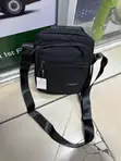 Men's Side/Shoulder Bag with Multiple Compartments - 2