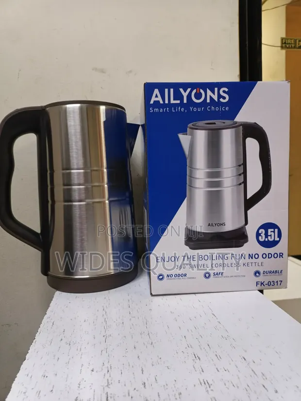 Ailyons 3.5L Stainless Steel Electric Kettle - 1