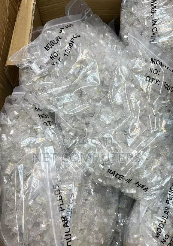 1000 Pieces RJ45 Connectors - 1