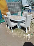 Seti ya Meza ya Kulia Oval (Kuketi 6) - 2
