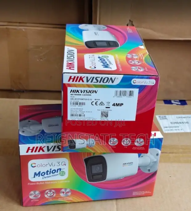 4MP Color VU Bullet Outdoor Camera with Human Detection - 1