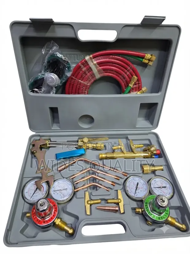 Portable Oxygen-Acetylene Welding & Cutting Torch Kit - 1