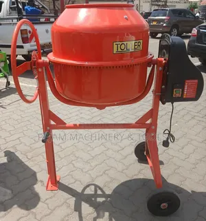 Toller 200L Concrete Mixer ya Umeme na Magurudumu