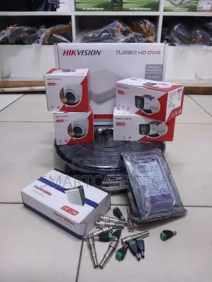 Hikvision 4CH Full Color CCTV System (2 Dome + 2 Bullet)