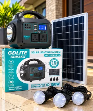 Premium Solar Power Station 220V – Jenereta ya Solar Portable