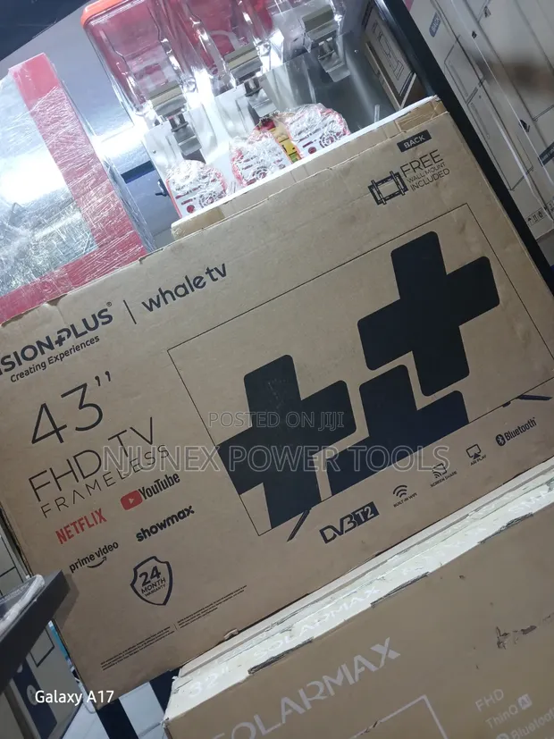 Vision Plus 43" FHD Frameless Smart TV - 1