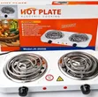 Hot Plate Ya Umeme Mbili - 2000W - 1