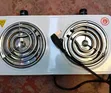 Hot Plate Ya Umeme Mbili - 2000W - 2