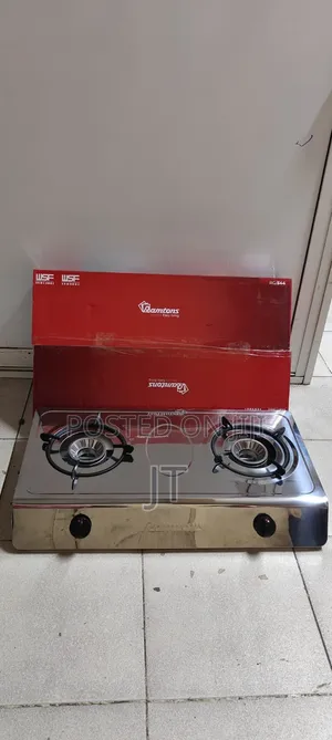 Ramtons RG/544 Double Burner Gas Cooker
