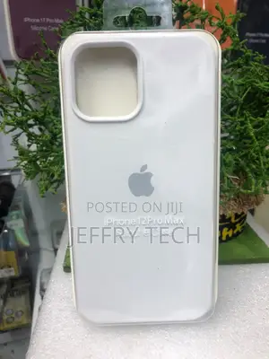 White Silicone Case for iPhone 12 Pro Max