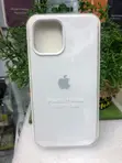White Silicone Case for iPhone 12 Pro Max - 1