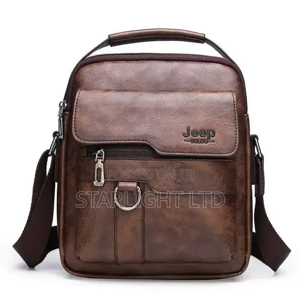 Jeep Leather Side/Shoulder Bag - 1
