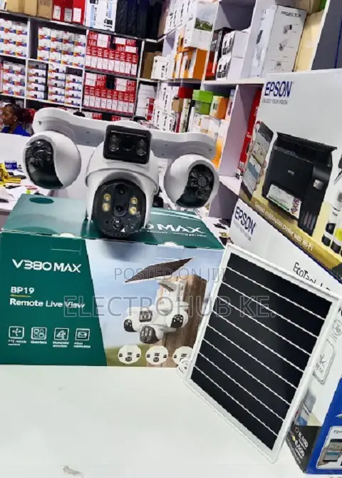 BP19 4G Kamera ya Solar ya Lensi Nne ya Nje - 1