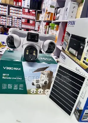 BP19 4G Kamera ya Solar ya Lensi Nne ya Nje