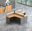2-Way Open Curved Modular Workstation - 3