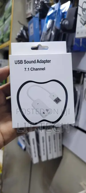 Kadi Mpya ya Sauti ya USB ya Channel 7.1