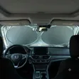 Kifuniko cha Jua cha Windshield cha Gari Kinachokunjwa - 2