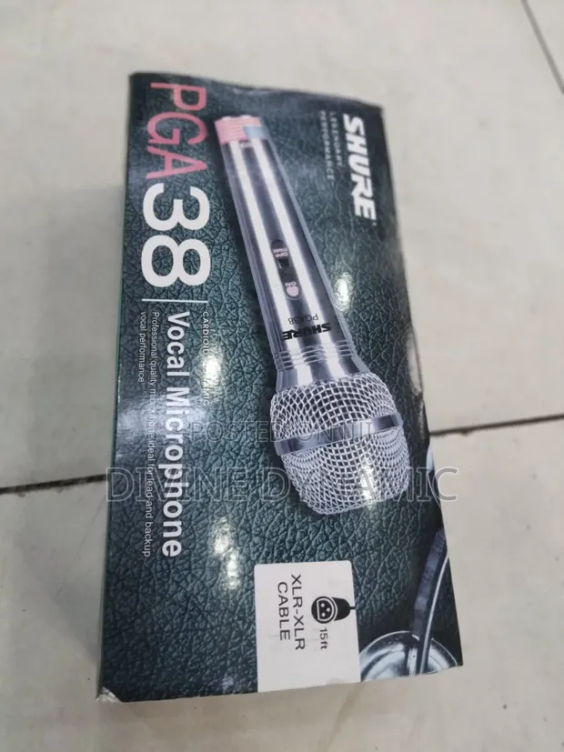 Shure PGA38 Maikrofoni ya Kamba - 1