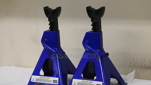 Seti ya Jack Stand ya Tani 3 ya Kazi Nzito - Usalama na Utulivu wa Juu - 1
