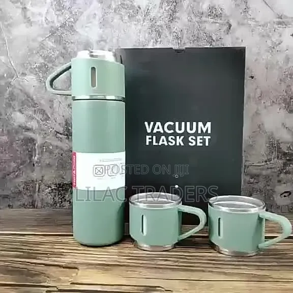 Seti ya Zawadi ya Thermos ya Chuma cha Kutofu Neema - 1