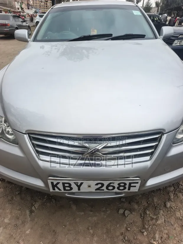 Toyota Mark X 2007 Silver - 1