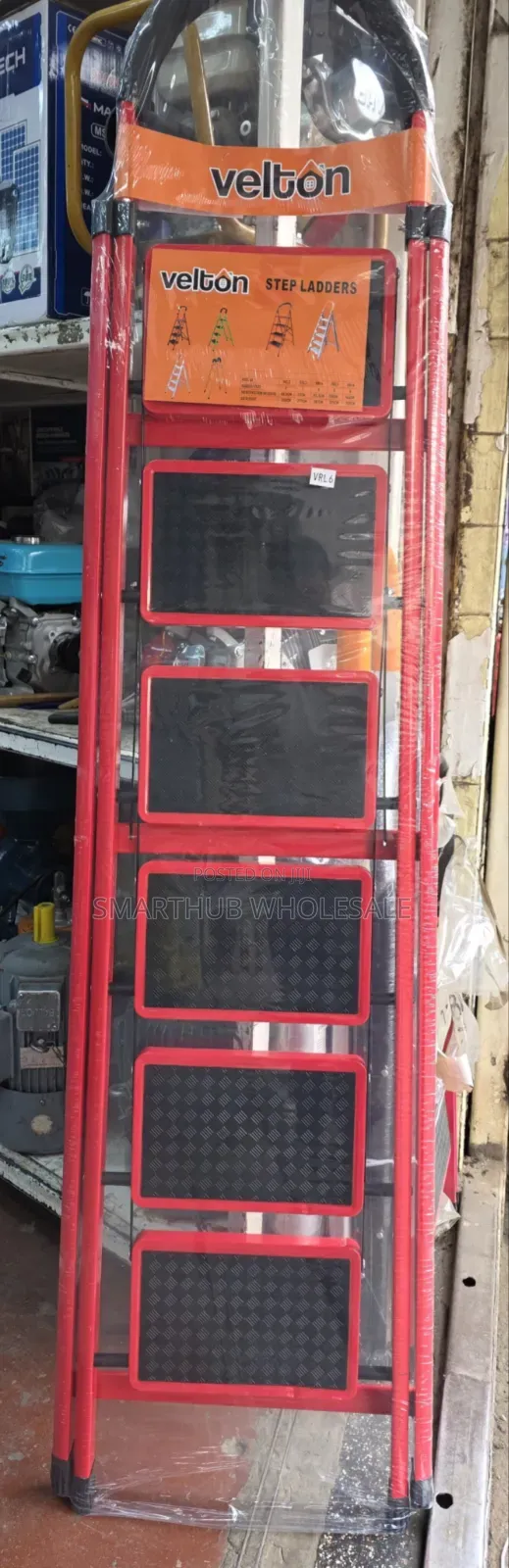 Velton Ladder Nyekundu ya Step 5 - 1