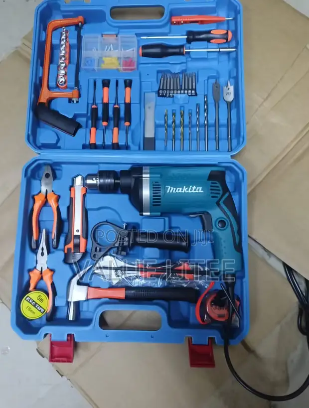 Makita Corded Drill Set - Brand New - 1