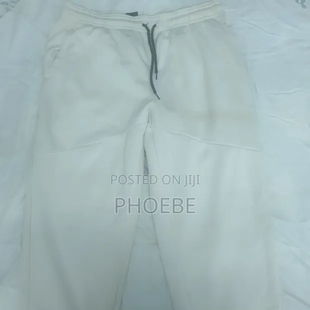 HEAD Fleece Joggers / Sweatpants - White (XL Unisex) - 1